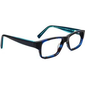 Nike Kids' Eyeglasses 5530KD 418 Blue Havana Rectangular Frame 46[]15 125 - Picture 1 of 9