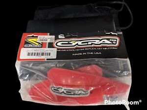 Cycra Racing Systems Low Profile Handguards, Red and Black, New, 1115-32
