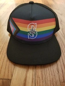 Gorra Seattle Mariners Pride Night 2022 Snapback SGA 30/06/22 NUEVA MLB - Imagen 1 de 3