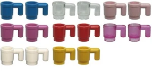 LEGO Part 3899 Coppa Minifig x 2 colori selezionati dal menu - Foto 1 di 17