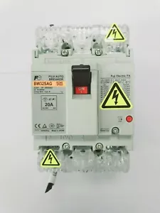 FUJI INTERRUTTORE DI CIRCOLAZIONE AUTOMATICO BW32SAG 3P 20A, BW32SAG - Foto 1 di 5