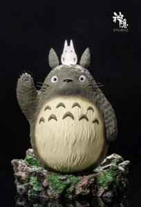 RARE 13" ShenYin Studio Waving Totoro Limited Collectible Resin Anime Statue NEW - Picture 1 of 15