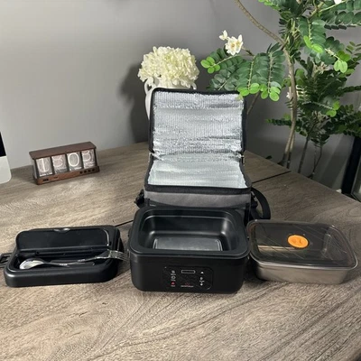 Lancheira elétrica aquecida sem fio para adultos recarregável, USB tipo c  - Imagem 1 de 4