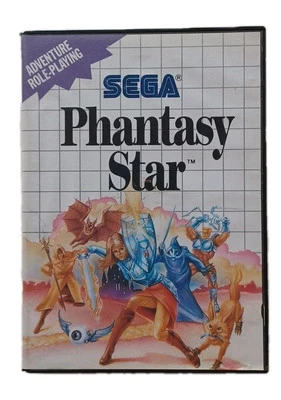 Phantasy Star (Sega Master System) - CIB w/ manual - See Photos & Desc. - Image 1 of 4