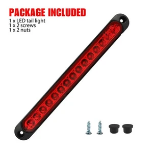 LED Tail Light Stop Light Multi-volt 10-30V DC Sealed Truck Trailer Strip - Picture 1 of 12