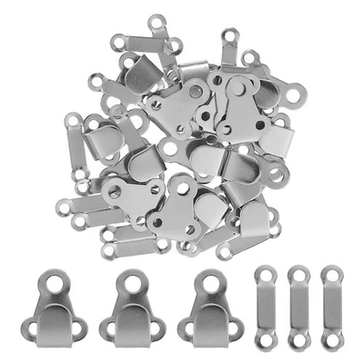  20 Stück Haken und Ösen zum Nähen, Metallverschluss, leicht zu nähende - Bild 1 von 4