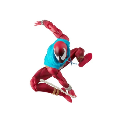 MAFEX Spider-Man Scarlet Spider (versión cómic) Figura de acción 2.0 Foto 1 de 4