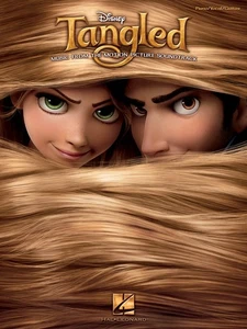 Tangled Disney Movie Piano Sheet Music Guitar Chords Lyrics 6 Songs Book - Picture 1 of 1