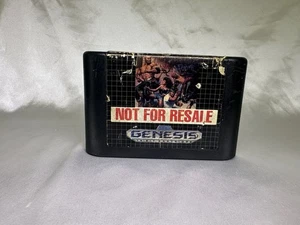 Streets Of Rage 2 Not For Resale Sega Genesis Vintage 1992 Authentic Cartridge - Picture 1 of 3