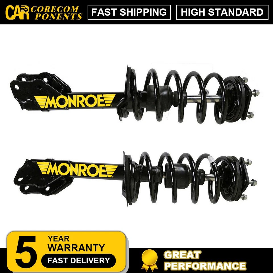 Puntales delanteros izquierdo derecho Monroe con conjunto de resorte helicoidal para Mazda CX-9 2014-2015 Foto 1 de 1