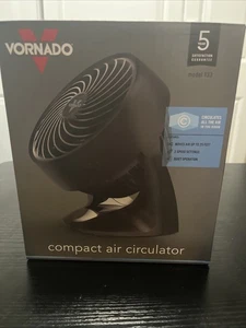 Vornado 133 Kleinraum-Umluftventilator, 2 Geschwindigkeiten, verstellbarer Kopf, Tischf... - Bild 1 von 7
