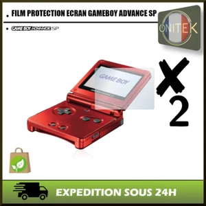 ✅ 2 DISPLAYSCHUTZFOLIEN FÜR GAMEBOY ADVANCE SP NINTENDO NEU - Bild 1 von 1