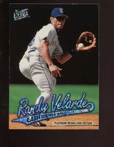 1997 ULTRA RANDY VELARDE #P32 PLATINUM MEDALLION RARE - Picture 1 of 1