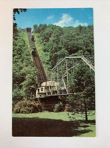Postal Pennsylvania Johnstown PA tren de ferrocarril inclinado años 60 cromo sin publicar - Imagen 1 de 2