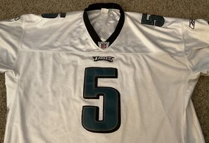 MENS NFL REEBOK ON THE FIELD DONOVAN MCNABB EAGLES JERSEY # 5 SIZE 54 - Picture 1 of 9