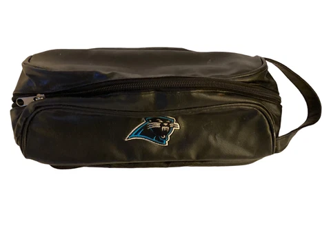 Carolina Panthers NFL Zippered Toiletries Travel Bag Cover