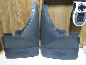 CHEVY  SILVERADO MUG GUARD MUDFLAPS MUD FLAPS GUARDS LEFT RIGHT SHIELDS - Picture 1 of 14
