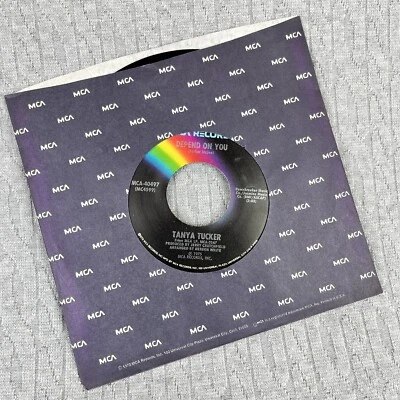 Vintage 45 RPM record Tanya Tucker 1975 RCA records - Image 1 of 4