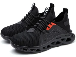 Steel Toe Work Shoes for Men Women Lightweight Safety Shoes Industrial Sneakers - Picture 1 of 35