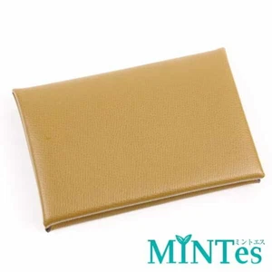 Auth Hermes Calvi Card Case Brown Leather Coin Case Purse Wallet Accessory Case - Bild 1 von 6