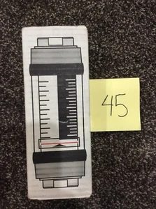 HEDLAND Flowmeter,GPM/LPM  0.2 - 2.0 / 1-7.5, H605B-002 - Picture 1 of 3
