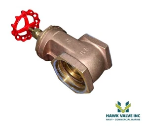 4" Bronze 125 Non-Rising Gate Valve (FIG.273) RED-WHITE VALVE CO. - Picture 1 of 8