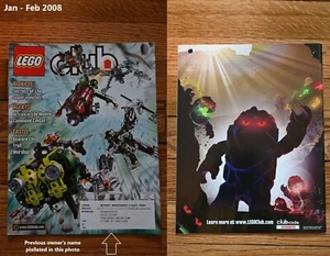 LEGO Club Magazine Jan - Feb 2008 - Bionicle - Agents - LEGO Castle - Mars Missi - Picture 1 of 3