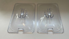 Used Replacement 2 x Clear Lids For Daewoo 200w Buffet Server SDA1404.