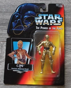 Autographed Star Wars Power of the Force, C-3PO - Picture 1 of 4