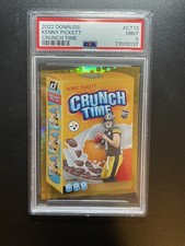 Kenny Pickett 2022 Donruss Crunch Time # ct-13 PSA 9 Rookie Card, A2