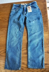LEVI'S 505 BLUE STRAIGHT LEG JEANS BOYS SIZE 14 REG 27W X 27 L NEW - Picture 1 of 9