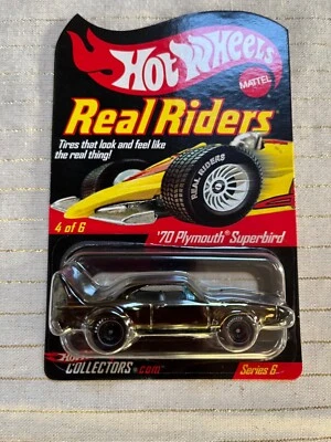 Hot Wheels - RLC - Series 6 - '70 Plymouth "SUPERBIRD" - Real Riders - #1279 - Image 1 of 3