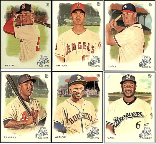 2019 Topps Allen & Ginter Baseball - Base Set Cards - Choose Card #'s 1-200 - Image 1 of 1