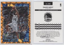 2016-17 Panini NBA Hoops Orange Explosion /75 David West #236