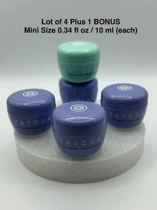 Lot 4 Plus 1 BONUS!~TATCHA~The Dewy Skin Cream~Mini~0.34 fl oz/10 ml - Picture 1 of 1