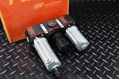 Ingersoll Rand ARO Pump 3/8" Filter, Regulator, Lubricator C382C1-811 - Image 1 of 4