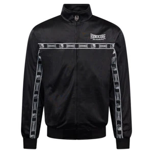 Chaqueta de entrenamiento 100% HARDCORE "Essential" para hombre | negra mujer unisex Gabber - Imagen 1 de 5