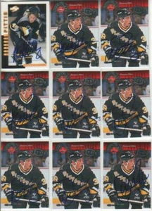 (10) Dominic Pittis Autographed Penguins Hockey Cards - Imagen 1 de 1