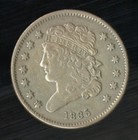 US COIN 1835 CLASSIC HEAD HALF CENT US COIN 1835 CLASSIC HEAD HALF CENT