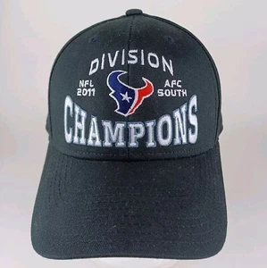 Houston Texans Division Champions 2011 AFC South Hat Cap Strap Back OSFA - Picture 1 of 10