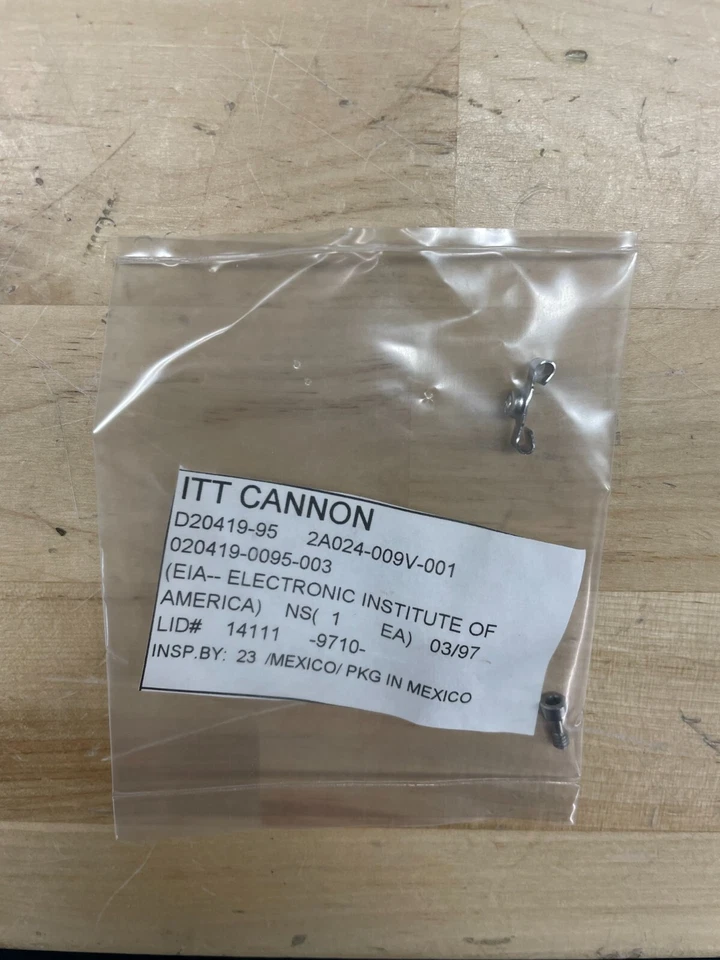 ITT Cannon D20419-95 D-Sub Connector Male Screwlocks - Image 1 of 1