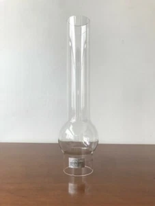 TUBO paralume lume a petrolio ceramica e campana vetro olio diametro base 5 cm - Foto 1 di 2