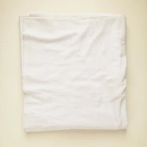 Jersey Knit Spandex Fabric sewing quilting clothing White 1.5 Yards Plain Unused - Picture 1 of 3