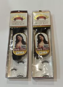 Lot of 2 Upscale 100% Human Hair Paris Wet & Wave - 12” - Color 1 - NEW - Picture 1 of 3