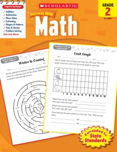 Scholastic Success with Math: Grade 2 Workbook - Picture 1 of 12