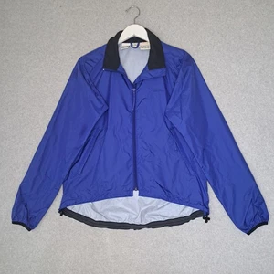 LL Bean Women's Large Blue Windbreaker Jacket Activent Vintage - Picture 1 of 20