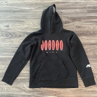 Michael Jordan Jump Max Youth L 连帽衫 12-13 岁 — 第 1/3 张图片