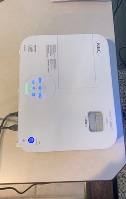 NP-M322W 3200-Lumen Portable DLP Projector 86% Lamp Life Left! No Remote! - Image 1 of 4