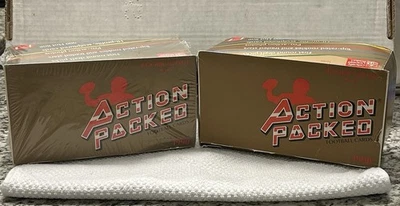1990 Action Packed Football Rookie Update Series Box (2) 36 Pks, 34 Pks (2 Miss) - Image 1 of 4