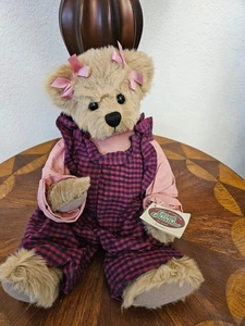 VINTAGE COTTAGE SAMMLERSTÜCK NEU MIT ETIKETT "YVONNE" KARIERTER ONSIE VOLL VERBUNDEN - Bild 1 von 6